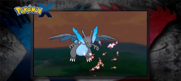 Mega Charizard X Breathes Blue Flames and Changes Type